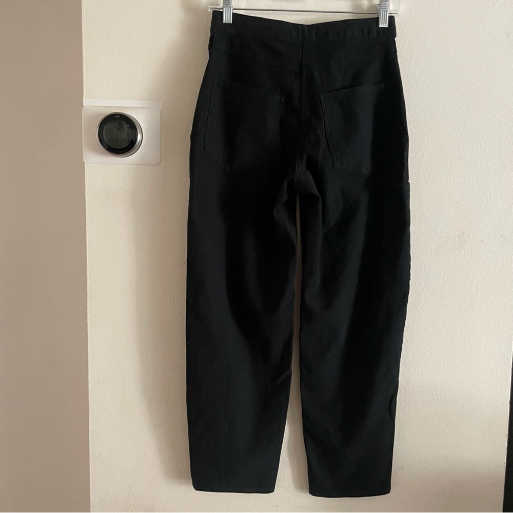 Aritzia Wilfred black wide leg pants size 4
